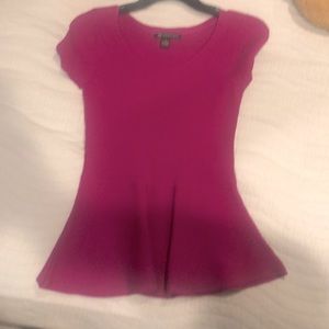 Magenta blouse